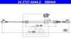 ATE 24.3727-0444.2 Cable, parking brake